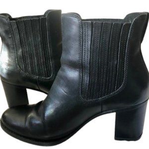 Timberland Atlantic Heights Covered Gore Chelsea Ankle Boots Black - 7.5